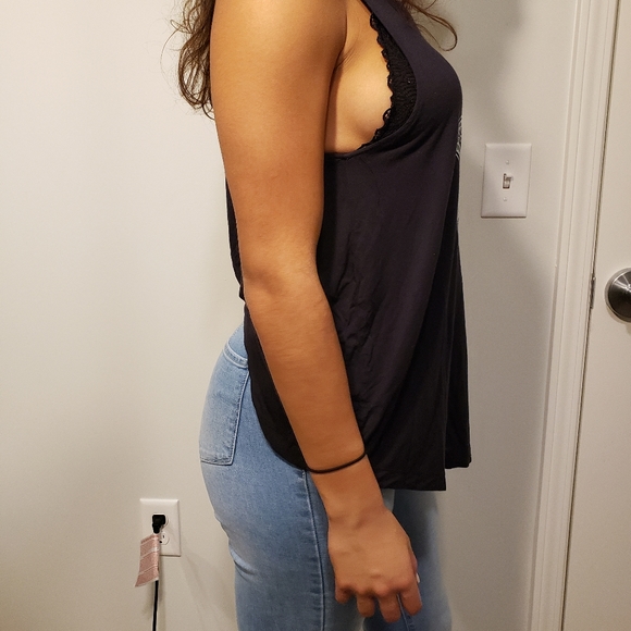 Black Mandela Hand Tank Top - Picture 2 of 3